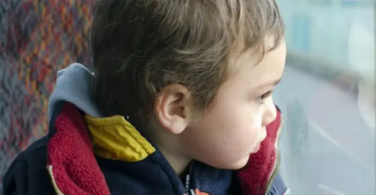 Kartu su mama jie įsėdo į autobusą. Greitai ji išlipo kažkokioje stotelėje pasakiusi, kad greitai grįš, jie tylėdami laukė savo mamos…