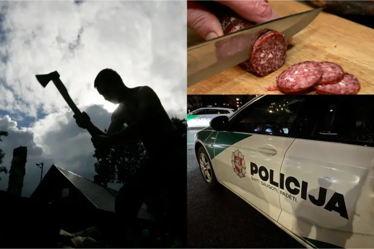 Po kirviu nukirsto rankos piršto – absurdu grįstas pasiteisinimas: per plonai pjausto dešrą