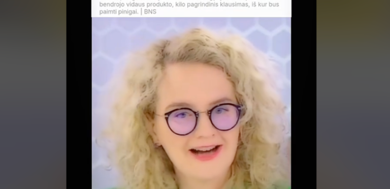 Armonaitė siūlo gyventojams savo paskutines santaupas investuoti į tankus