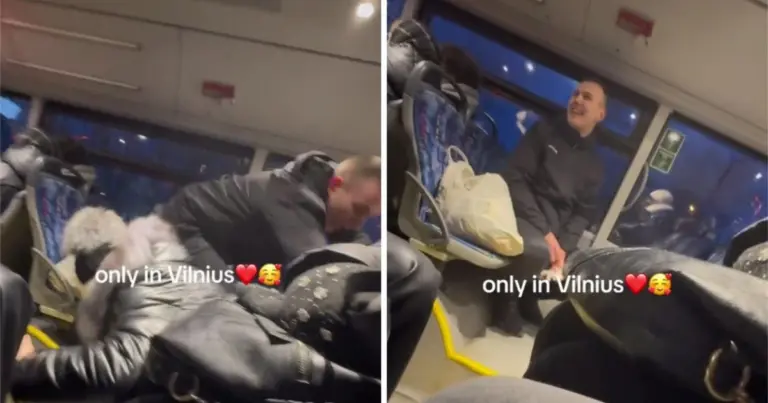 „Čia ne Rusija, b***“: plinta vaizdo įrašas iš Vilniaus viešojo transporto
