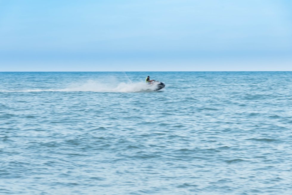 Vandens motociklas (nuotr. 123rf.com)