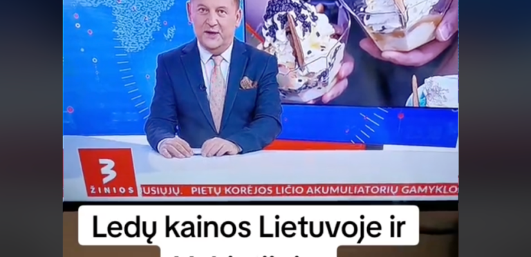 Lietuviai ir vėl smarkiai maustomi: tie patys ledai Vokietijoje daug pigesni