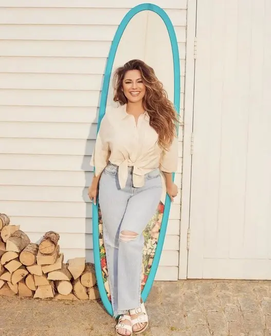 Modelis Kelly Brook (nuotr. Instagram)