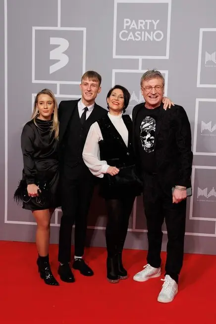 Irena Starošaitė ir Žilvinas Žvagulis atvyko į M.A.M.A. apdovanojimus (Teodoras Biliūnas/ BNS nuotr.)