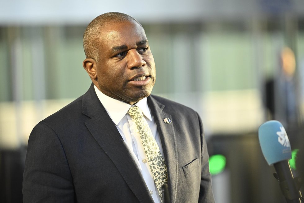 Davidas Lammy (nuotr. SCANPIX)