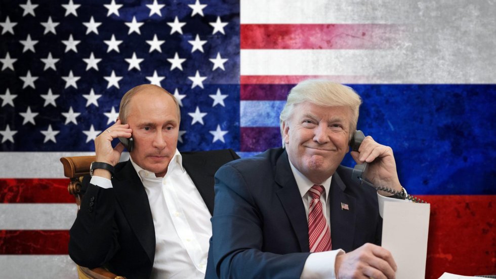 Vladimiras Putinas, Donaldas Trumpas (tv3.lt fotomontažas)