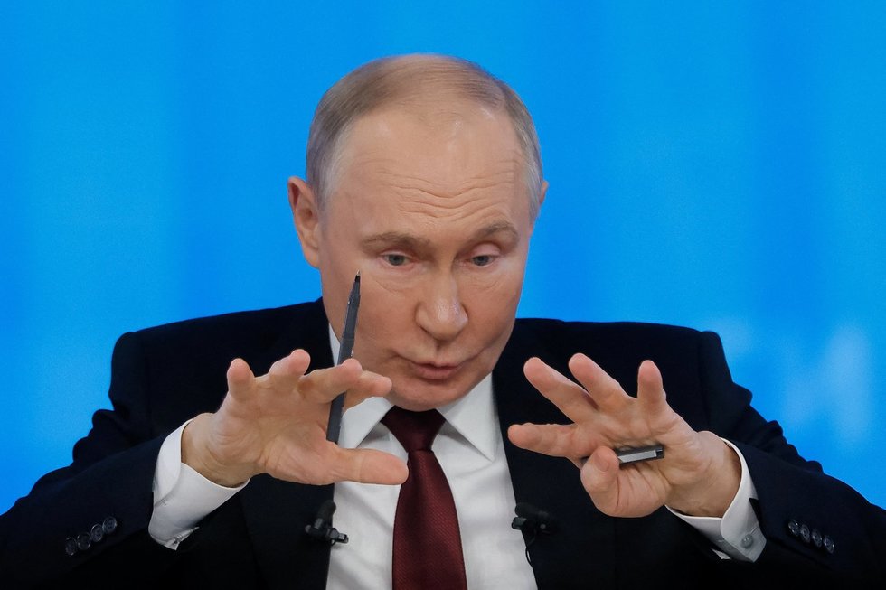 Rusijos prezidentas Vladimiras Putinas (nuotr. SCANPIX)