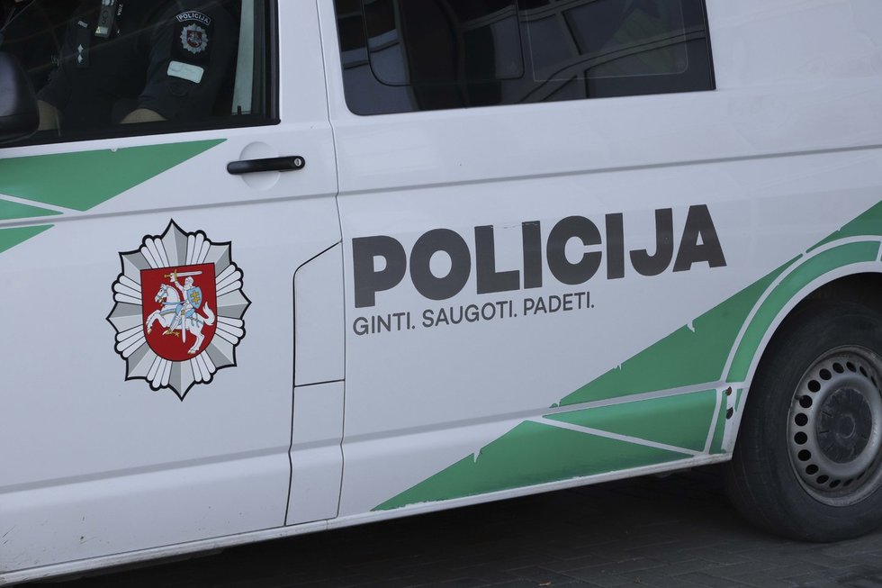 Policija. Dainiaus Labučio (ELTA) nuotr.