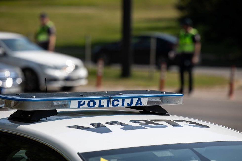 Policija. ELTA / Andrius Ufartas