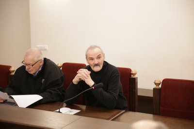 Leonas Šidlauskas ir jo advokatas