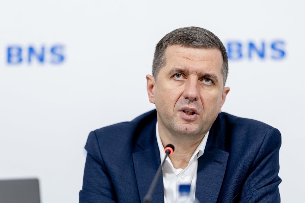 LIPFA vadovas Tadas Gudaitis (Lukas Balandis/ BNS nuotr.)