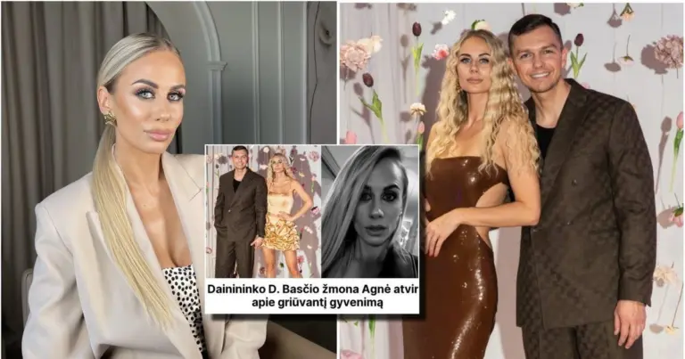 Atlikėjo Deivido Basčio žmoną šokiravo apie ją pasirodžiusi informacija: išsigando net mama