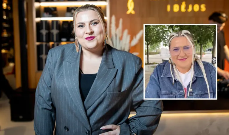 Minėdama išskirtinę progą Erika Vitulskienė pasikeitė neatpažįstamai