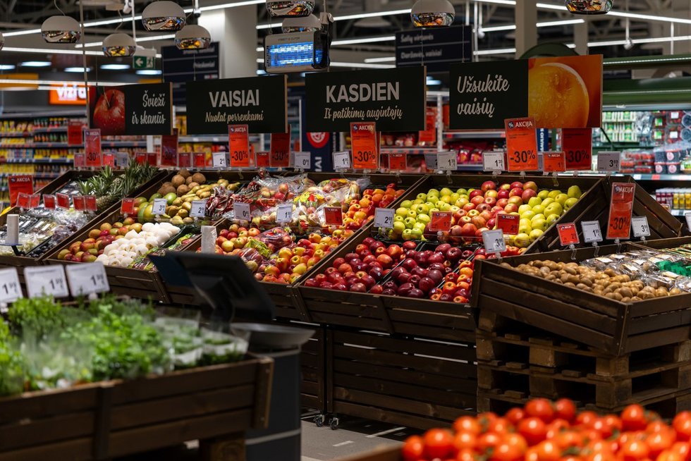 Vaisiai ir daržovės (bendrovės nuotr.)