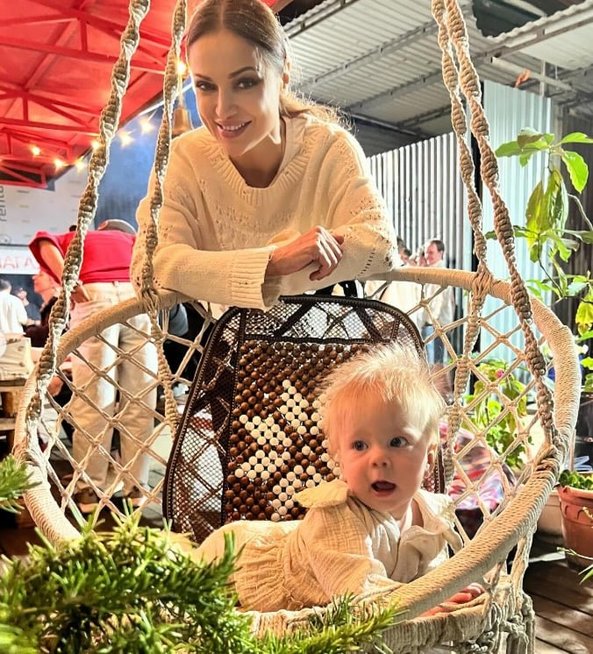 Margarita Drobiazko su dukra (nuotr. Instagram) Margarita Drobiazko su dukra (nuotr. Instagram)