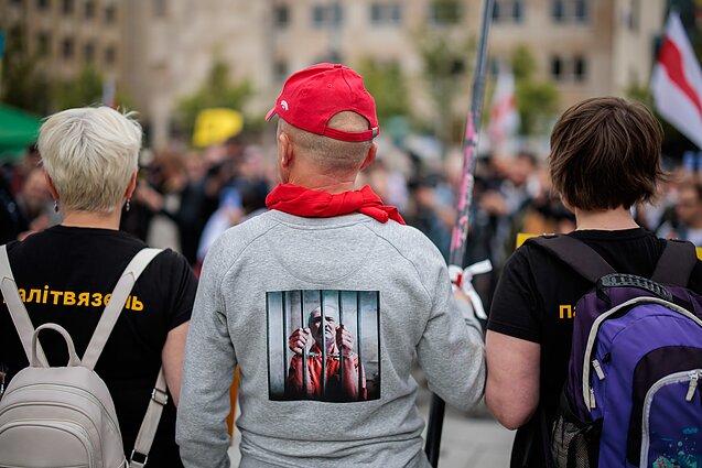 Baltarusių protestas Vilniuje