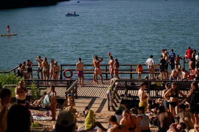 Karščiai Vilniuje (asociatyvi nuotr.)