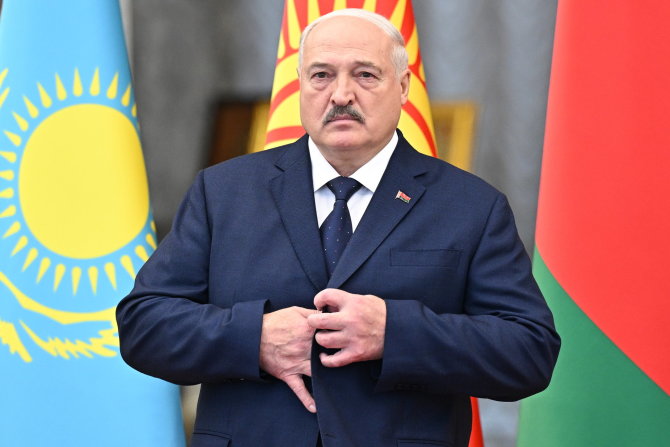 „Zuma press“/„Scanpix“/Aliaksandras Lukašenka