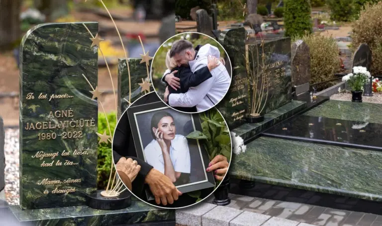 Agnės Jagelavičiūtės kapą papuošė išraiškingas antkapis: ant jo – ne vienas jautrus simbolis