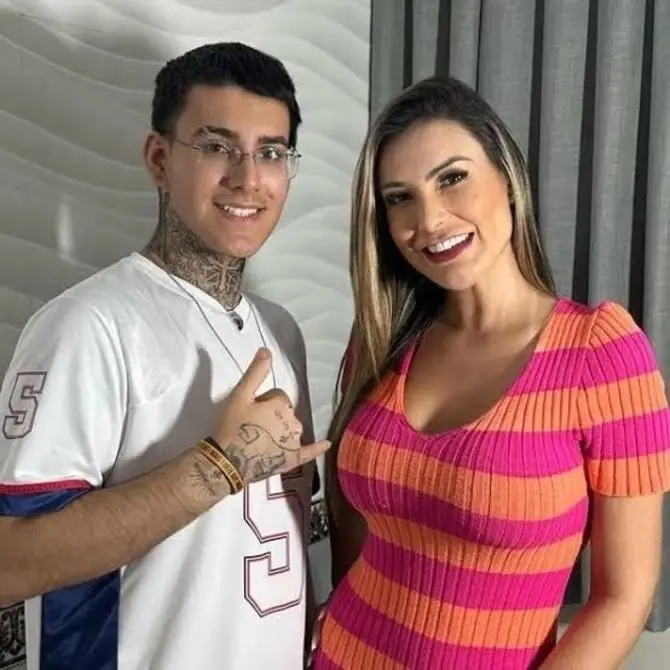 „X“ nuotr./Andressa Urach su sūnumi