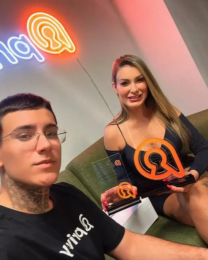 „X“ nuotr./Andressa Urach su sūnumi
