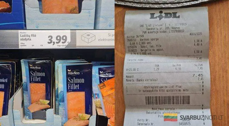 Nemaloni kaunietės patirtis „Lidl” parduotuvėje: kiek žmonių apgaunama visos Lietuvos mastu?