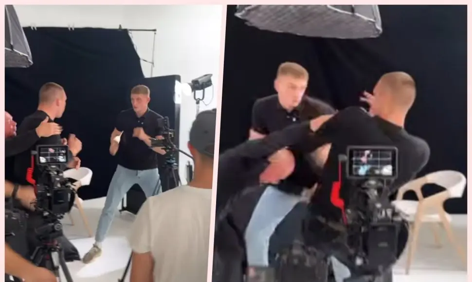 Laidos filmavimas baigėsi smūgiais: konfliktą teko gesinti jėga