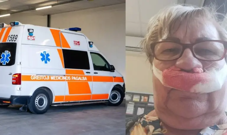 Kraujuojanti moteris priėmime šaukėsi pagalbos: jos sulaukė tik pradėjusi save filmuoti