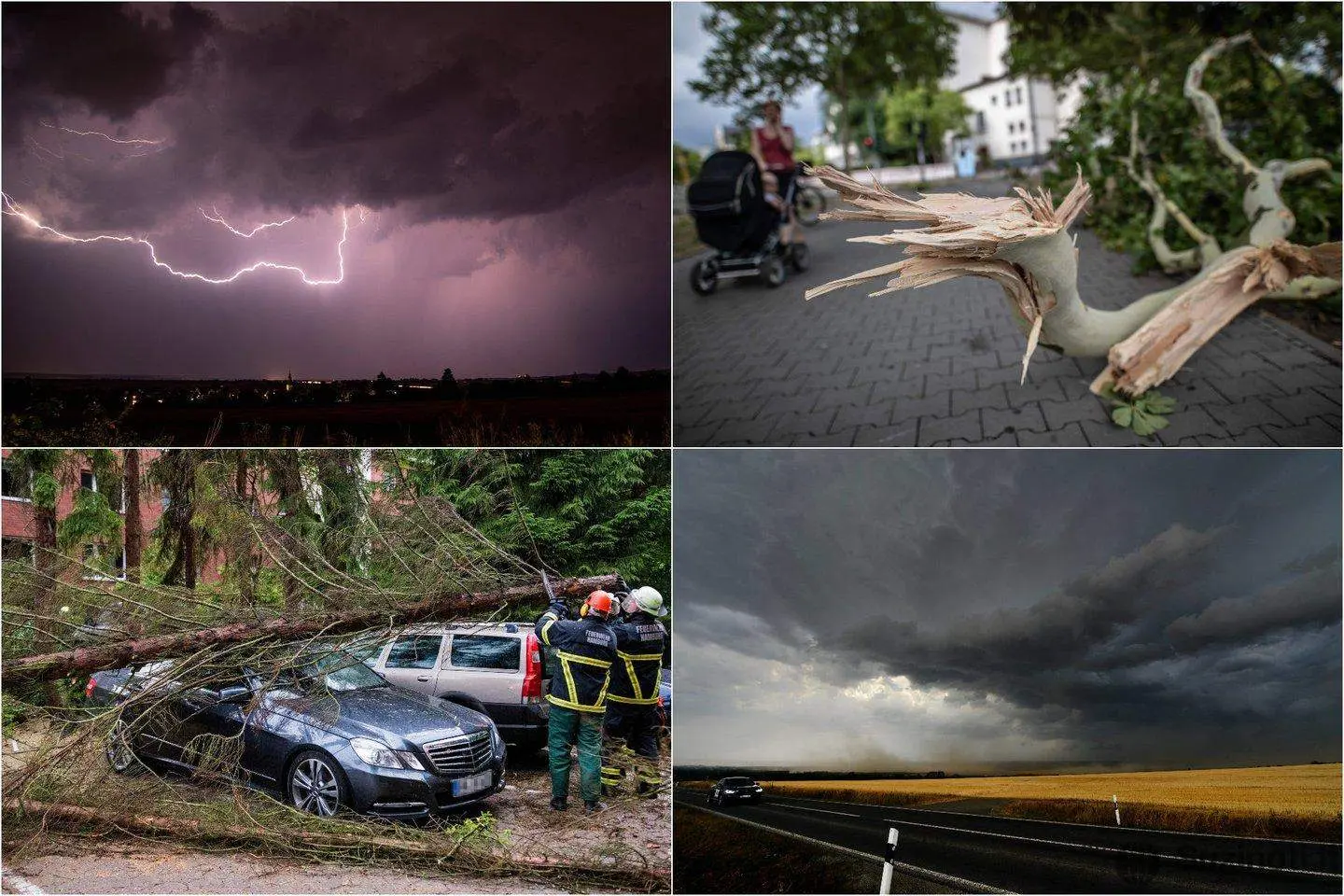 I Lietuvą Atslenka Stiprus Skvalas: Meteorologai Įspėja – Gyventojai Raginami Skubiai Ruoštis!