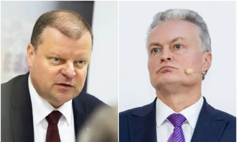 Skvernelis kirto Nausėdai: jo žodis šiuo metu yra nieko vertas – elgiasi kaip karalius