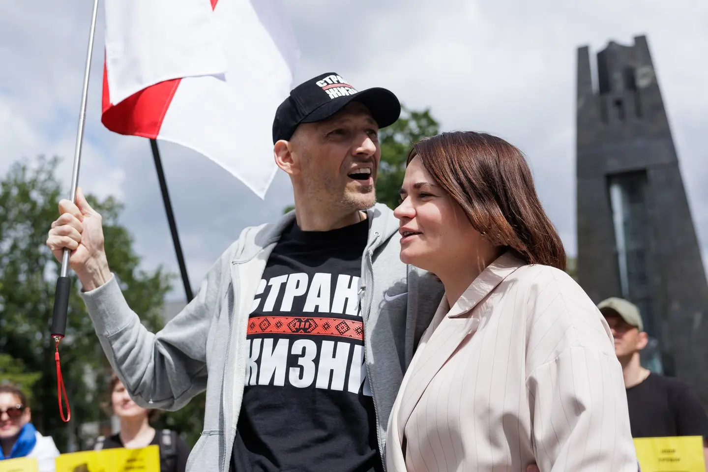 Po žinios apie mažinamą apsaugos lygį S. Cichanouskajos biuras stabdo biuro veiklą Lietuvoje