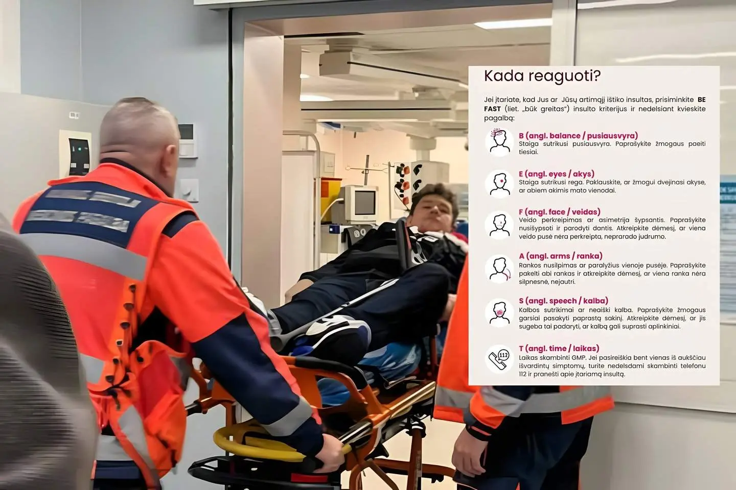 Mikroinsultą netikėtai patyręs 38-erių Aleksandras ragina įsiminti simptomus: „Tai gali išgelbėti gyvybę“