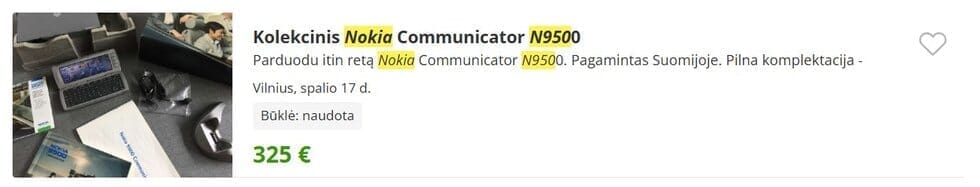 „Nokia N9500“ (nuotr. tv3.lt) „Nokia N9500“ (nuotr. tv3.lt)