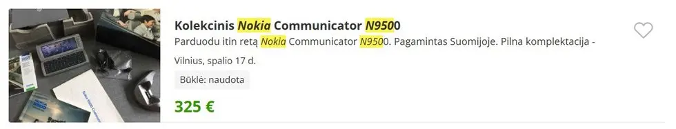 „Nokia N9500“ (nuotr. tv3.lt) „Nokia N9500“ (nuotr. tv3.lt)