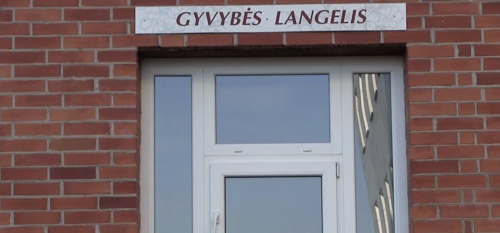 Gyvybės langelyje vos 4 dienų mergytė (nuotr. stop kadras) Gyvybės langelyje vos 4 dienų mergytė (nuotr. stop kadras)
