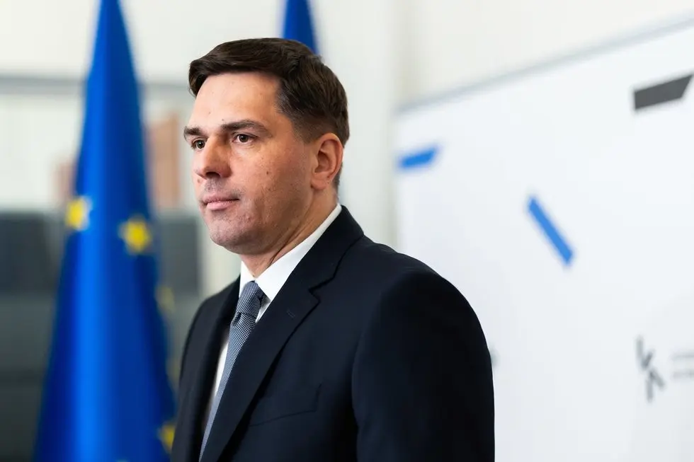 Kultūros ministras Ignotas Adomavičius susitiko su žiniasklaidos atstovais (nuotr. Robertas Riabonas/BNS) Kultūros ministras Ignotas Adomavičius susitiko su žiniasklaidos atstovais (nuotr. Robertas Riabonas/BNS)