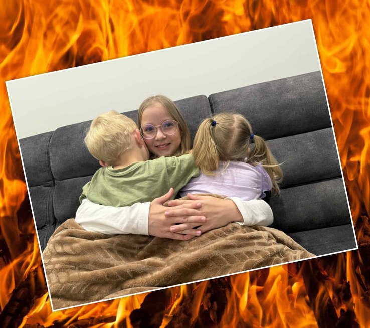 11-metė Viktorija išgelbėjo brolį ir sesę (nuotr. Jurbarko šviesa) 11-metė Viktorija išgelbėjo brolį ir sesę (nuotr. Jurbarko šviesa)