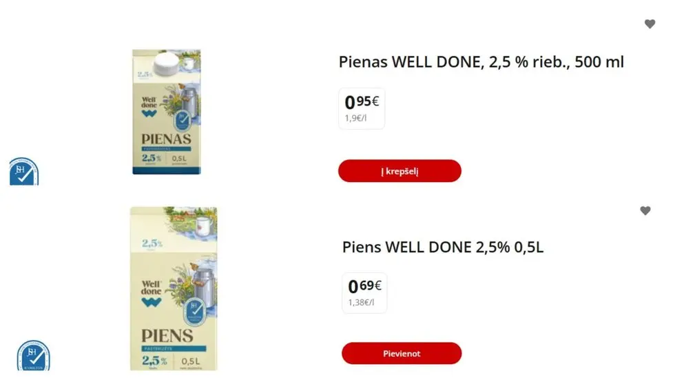Pieno kainos (nuotr. tv3.lt) Pieno kainos (nuotr. tv3.lt)