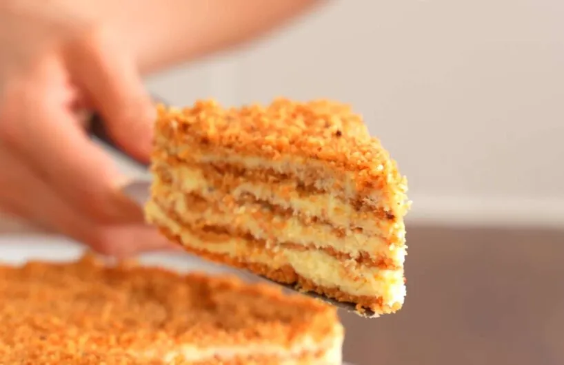 Trupininis pyragas namuose