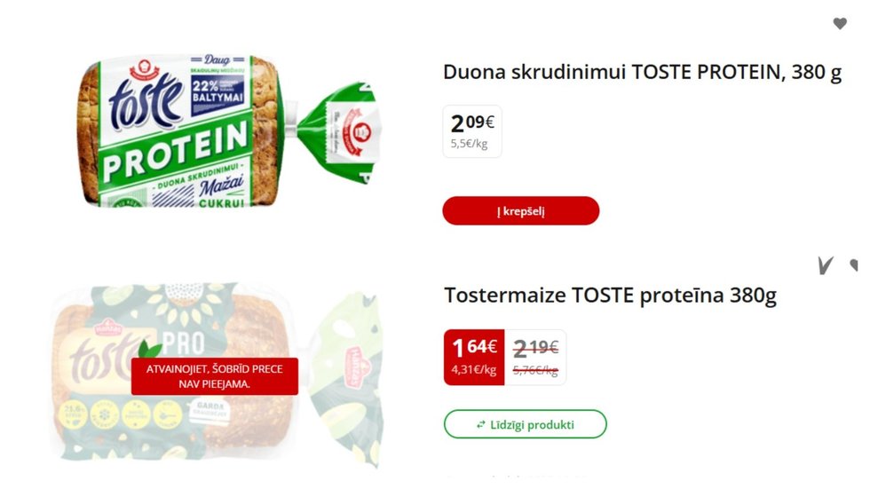 Duonos kainos (nuotr. tv3.lt) Duonos kainos (nuotr. tv3.lt)