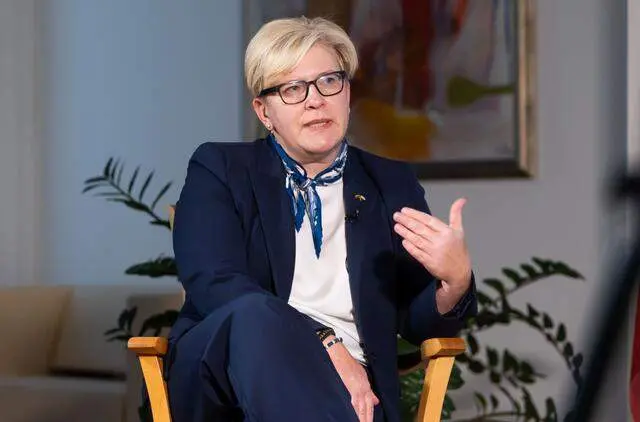 Šimonytė atsiprašė už 2021 metais išsakytą frazę: pasakiau tai, ko neturėjau