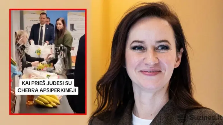 Sparčiai plinta vaizdo įrašas su Inga Ruginiene parduotuvėje: 1 dalykas įplieskė diskusiją