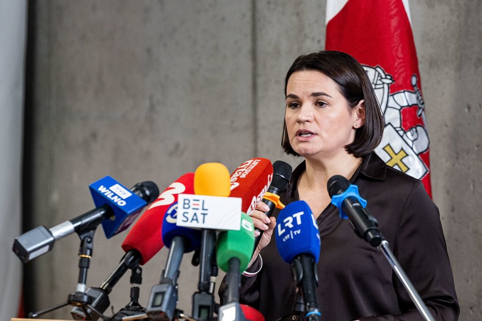 Sviatlana Cichanouskaja BNS Foto Sviatlana Cichanouskaja BNS Foto