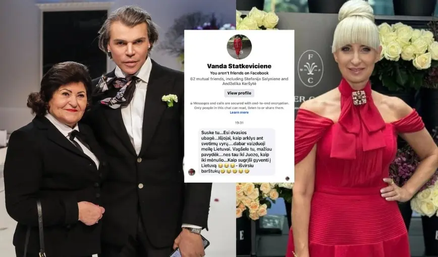 Įžeidinėjimai ties Statkevičiumi nesibaigė, į atlapus kibo ir jo mama Vanda: suske tu