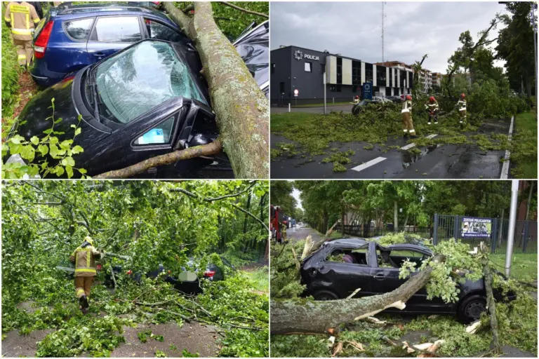 Košmaras: audra šlavė viską, kas pasitaikė kelyje, gelbėtojus kvietė tūkstančiai, du žmonės sužeisti