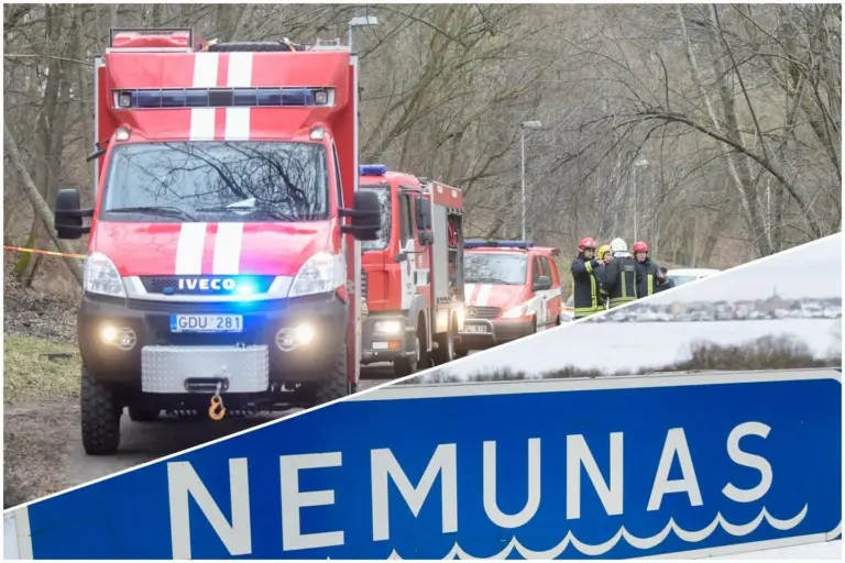 Kauno ugniagesiai iš Nemuno ištraukė mirusios moters kūną