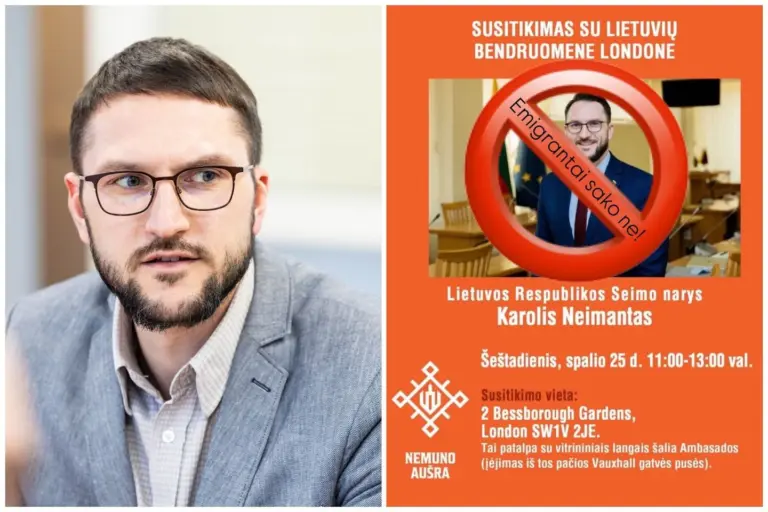 Skelbia boikotą: JK lietuviai atsuko nugarą „aušriečiui“ – „ar jis mūsų balsas?“