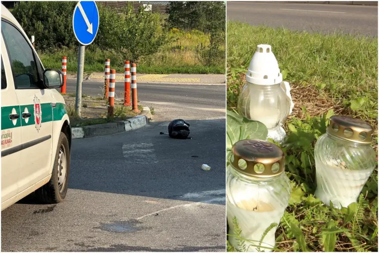 Dar viena siaubinga tragedija Molėtų rajone: per mirtiną avariją žuvo motociklininkas