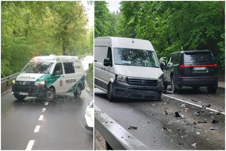 Vilniuje į avariją pateko girta ukrainietė – policija kelioms valandoms uždarė gatvę