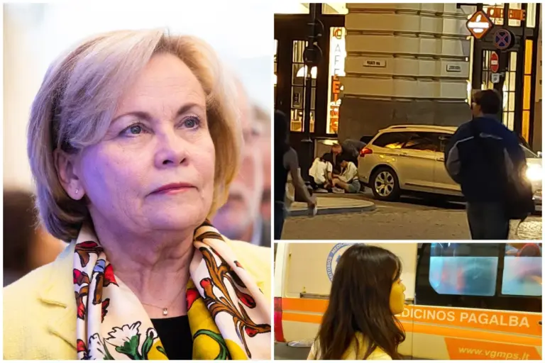 Dvi merginas partrenkusiame ir nuvažiavusiame automobilyje sėdėjusi politikė: „Nieko nemačiau“
